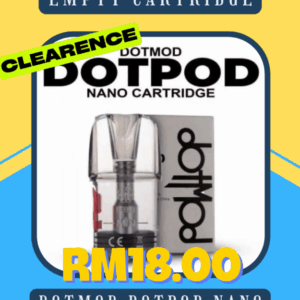 DOTMOD DOTPOD NANO EMPTY CARTRIDGE