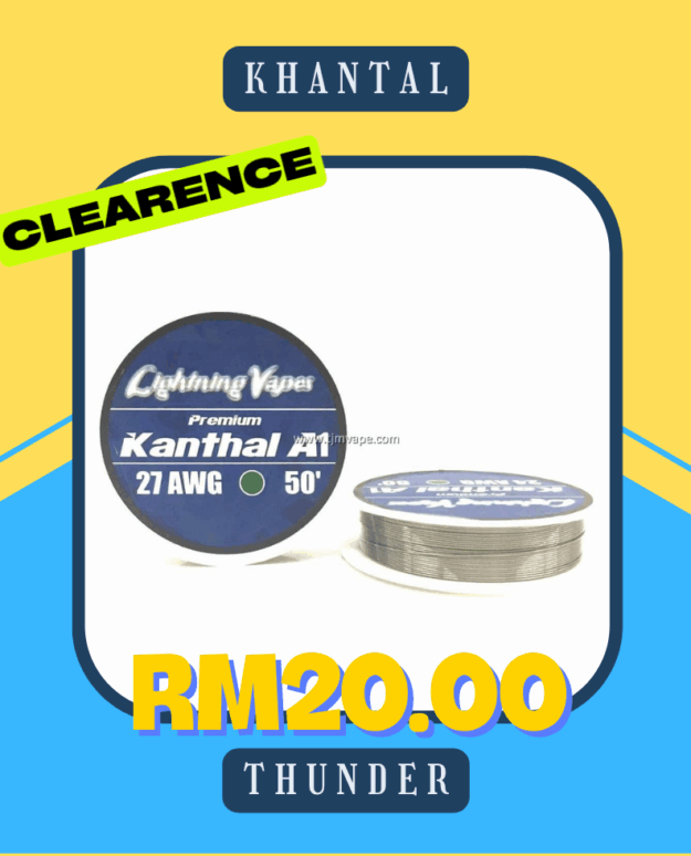LIGHTNING VAPES THUNDER KANTHAL A1